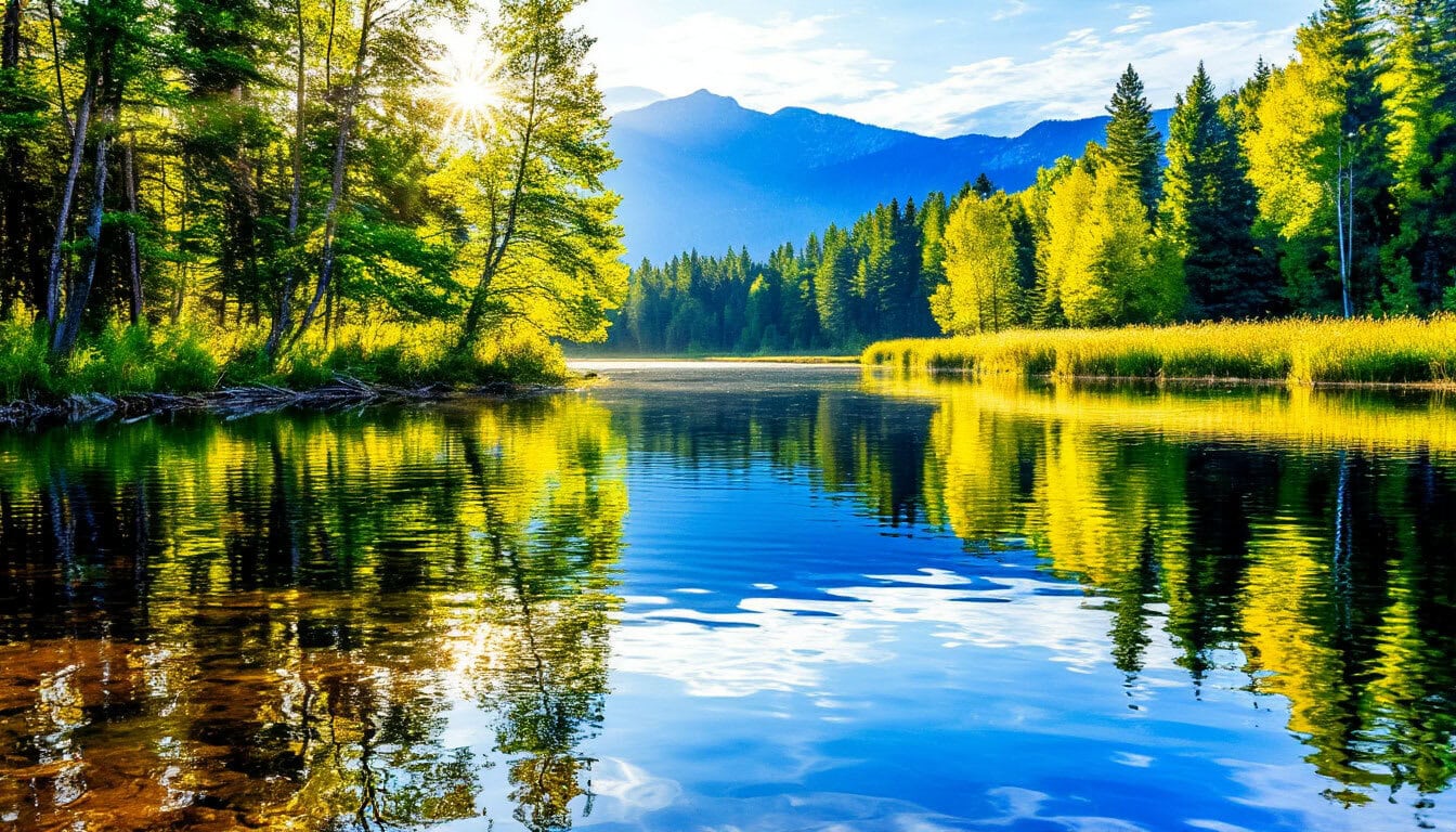 Как рисовать отражения в воде: передаём свет, цвет и движение